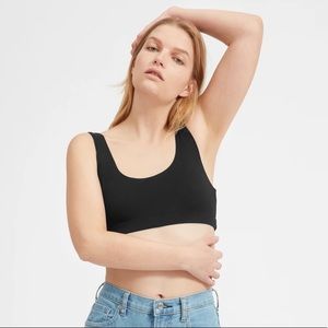 Everlane the cotton tank bra